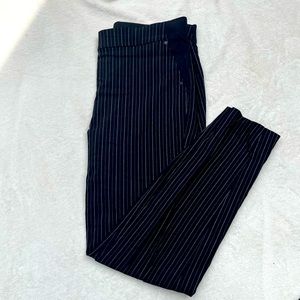 Maurices pull on skinny striped ponte dress pants
